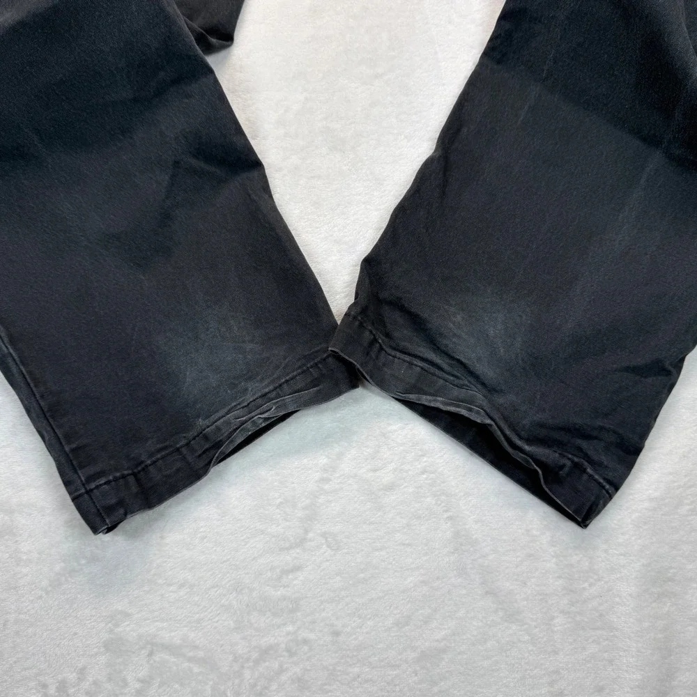 Prana‎ Breathe Slim Fit Pants Organic Cotton Blend Black Jeans 38x32